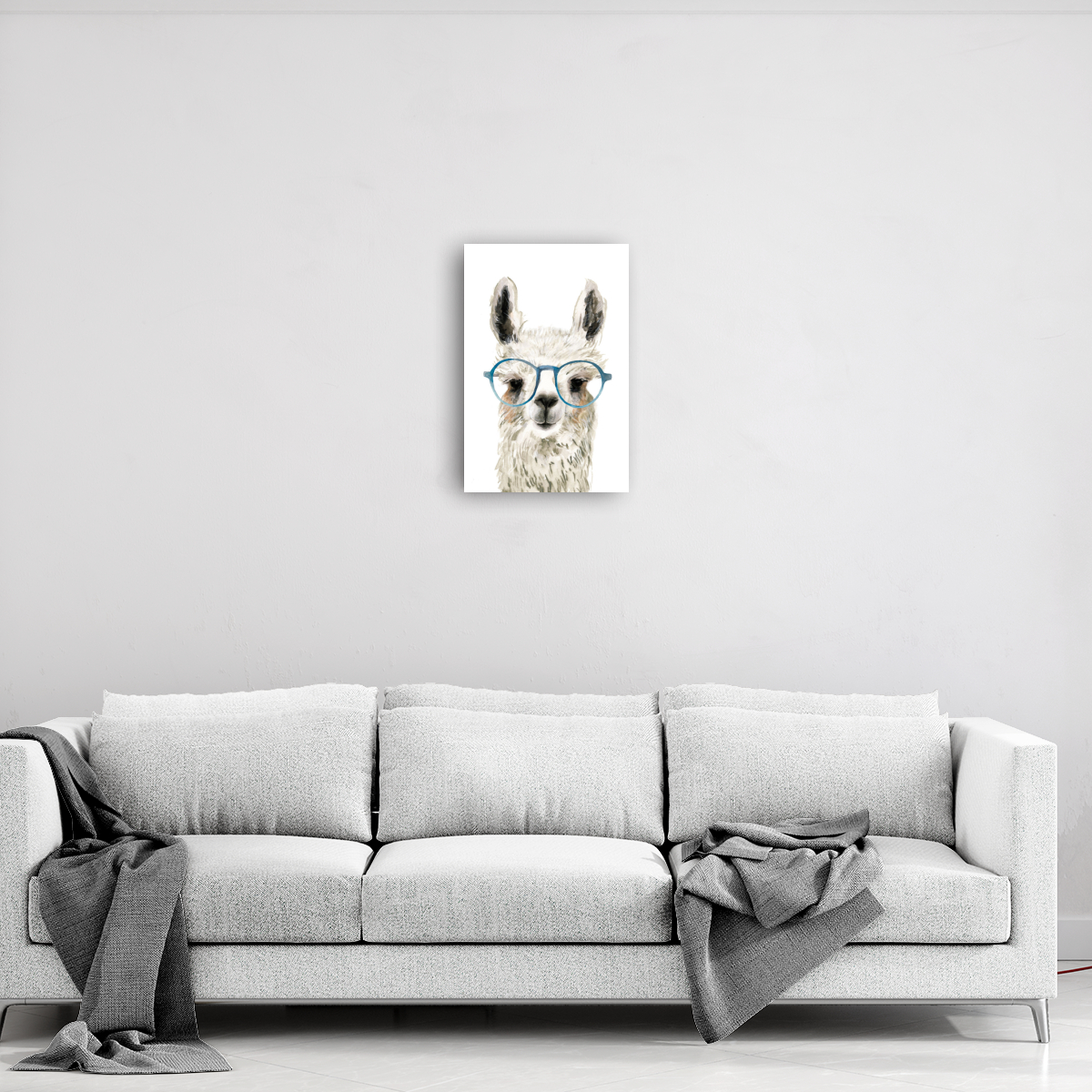 Premium-Leinwand Lama Premium-Leinwand Lama