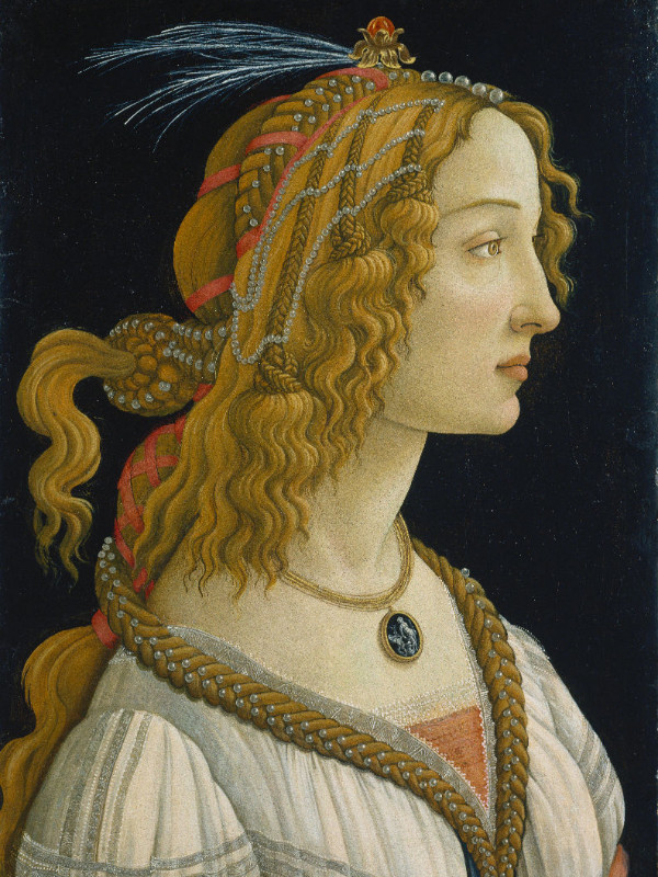 Premium-Leinwand Botticelli