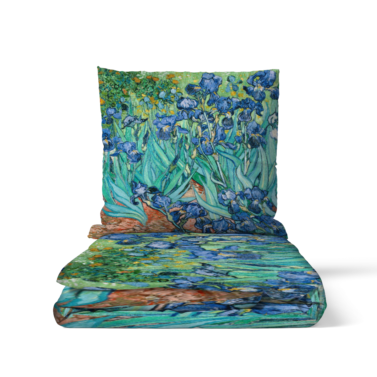 Bettwäsche-Set van Gogh - Iris Baumwolle