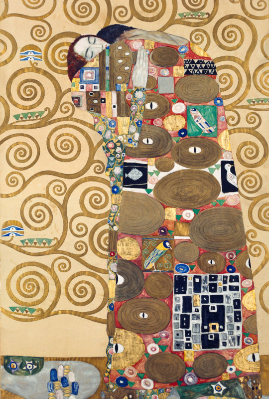 Motivbettwäsche Klimt - Die Erfüllung Baumwolle