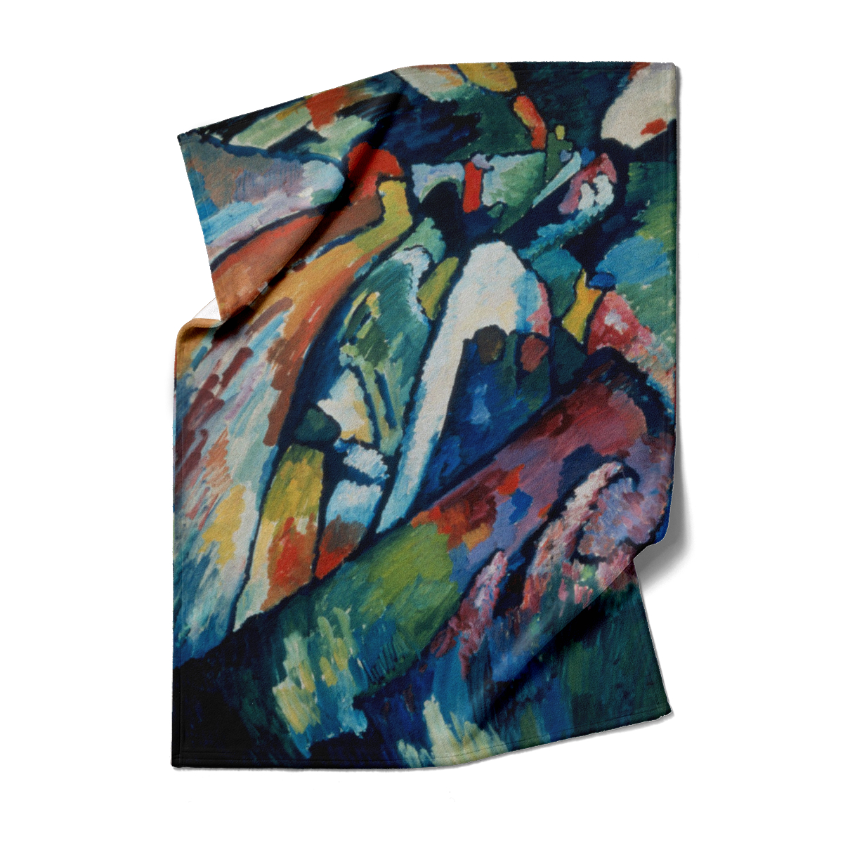 Fleece-Decke Kandinsky