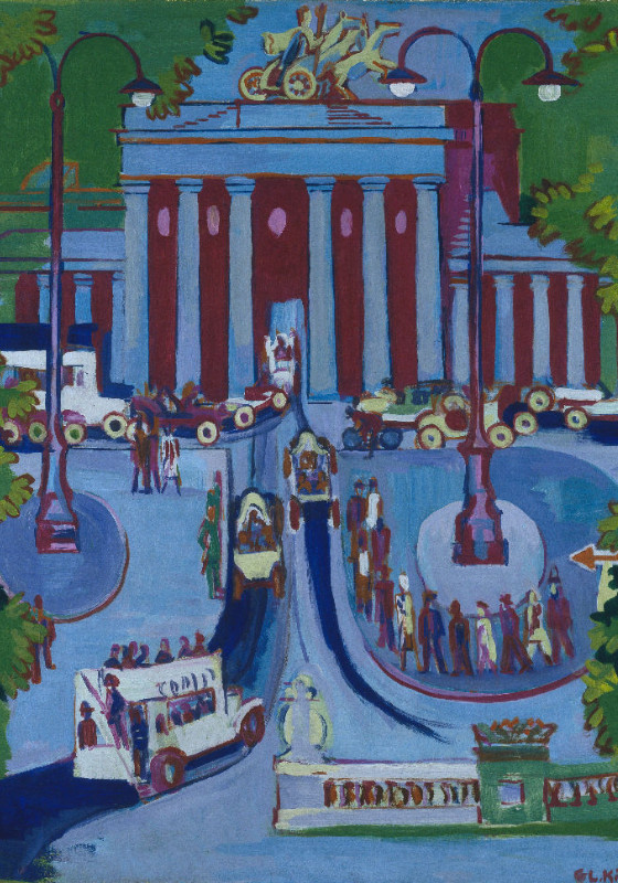 Duschvorhang Kirchner - Brandenburger Tor