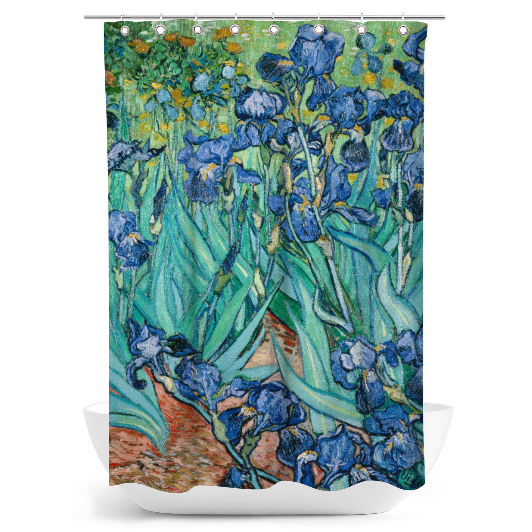 Duschvorhang Van Gogh - Iris