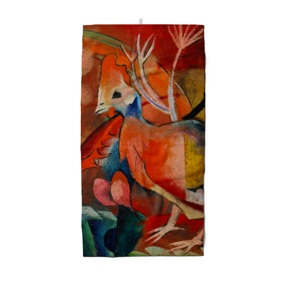 Handtuch Bild mit Vögeln - Franz Marc