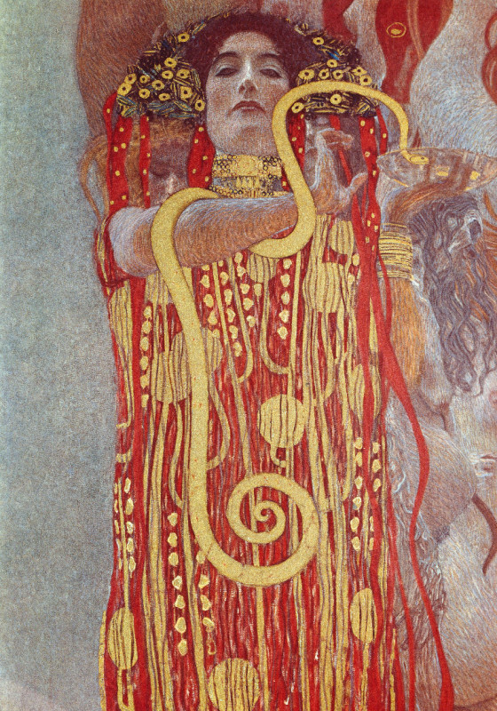 Duschvorhang Klimt - Hygieia