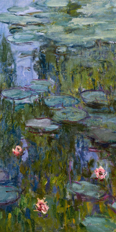 Handtuch Seerosen - Claude Monet