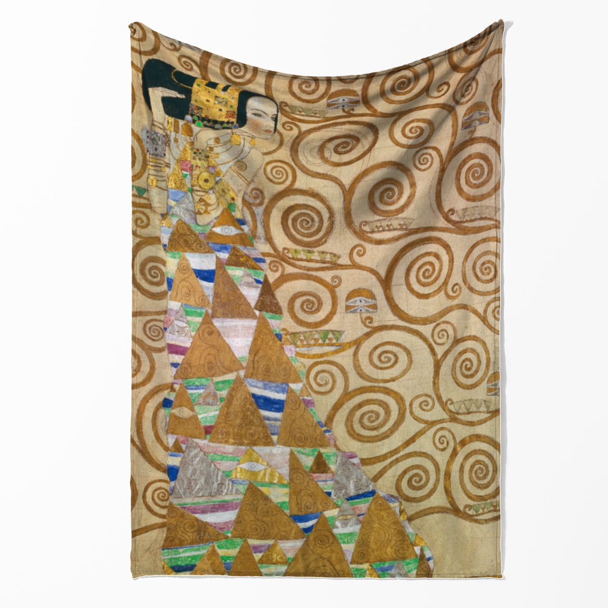 Kuscheldecke Die Erwartung Klimt