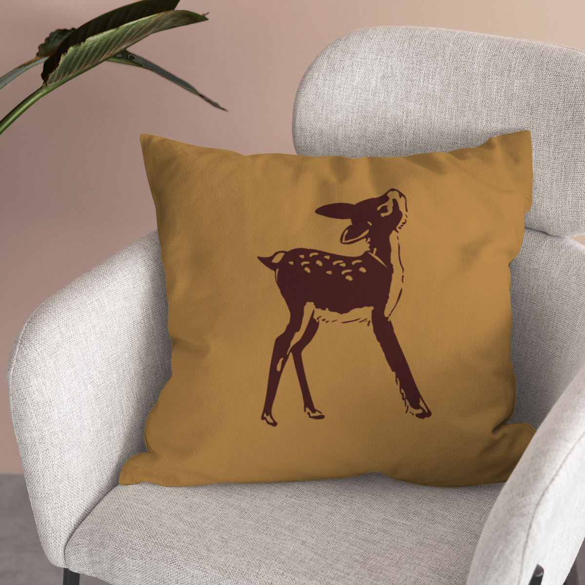 Samtkissenbezug Herbstreh