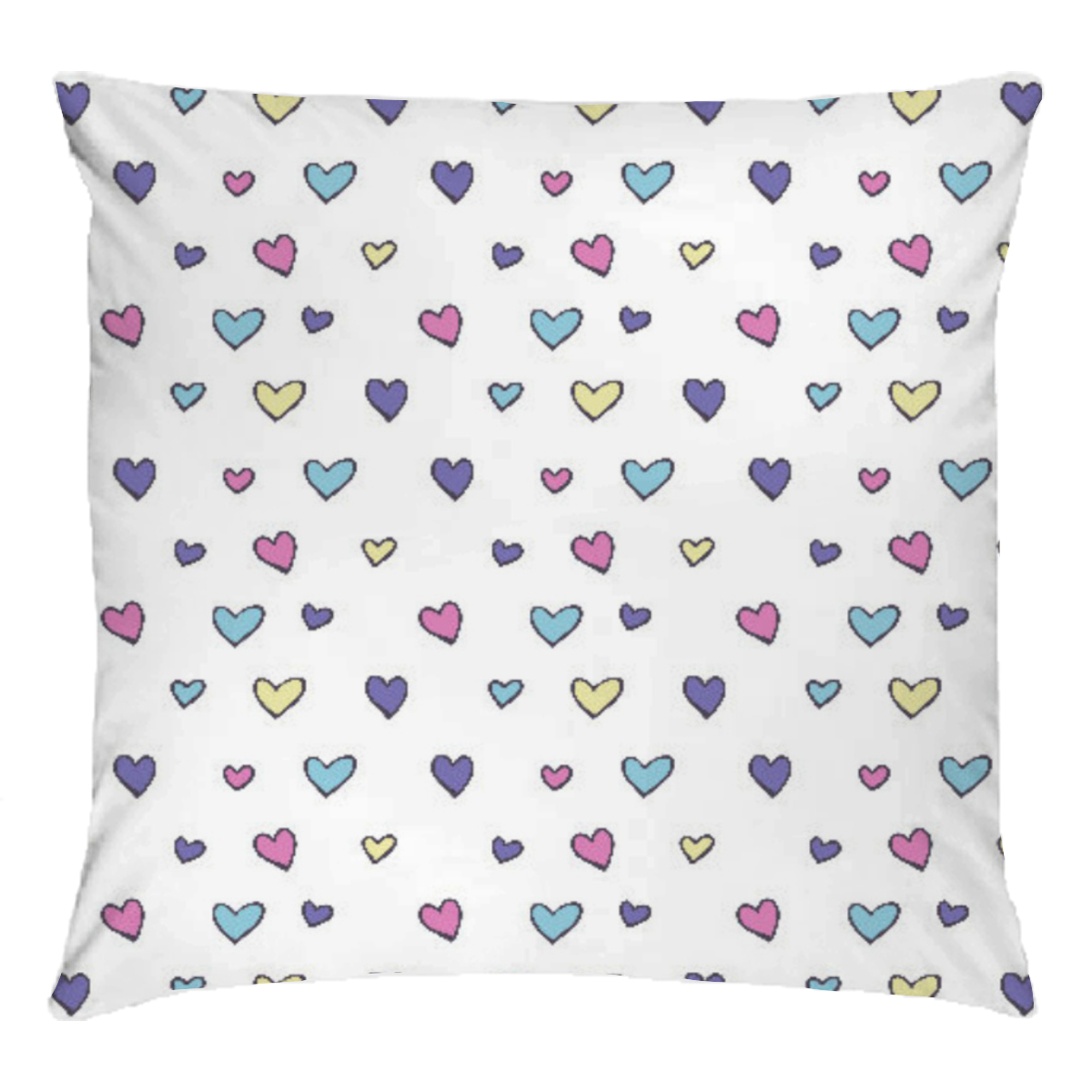 Bettwäsche Colorful Hearts Mikrofaser