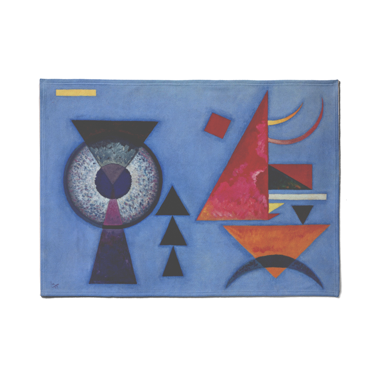 Fleece-Decke Kandinsky