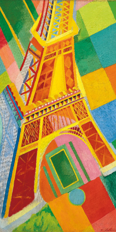 Duschtuch Tour Eiffel - Robert Delaunay