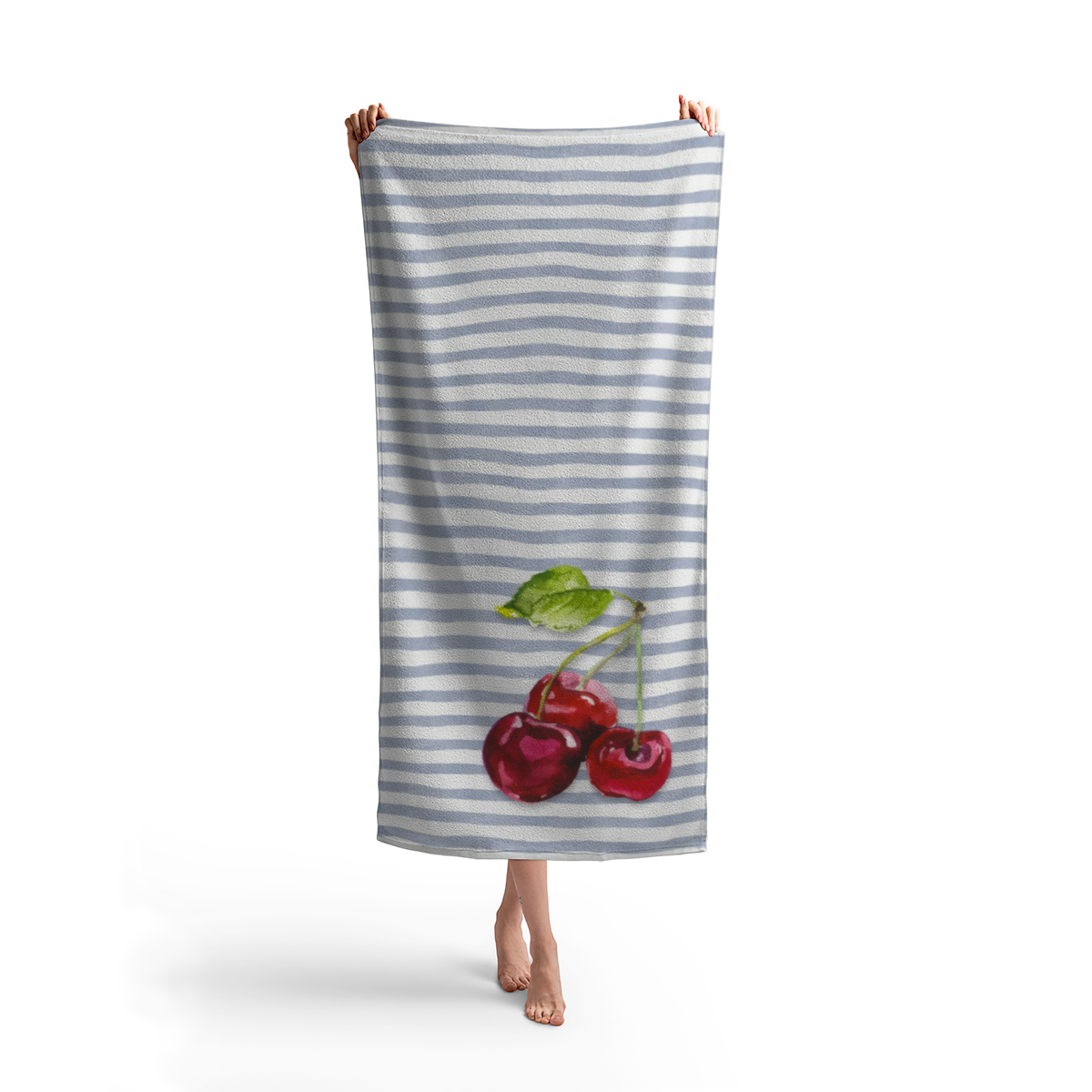 Strandtuch Cherry Stripes