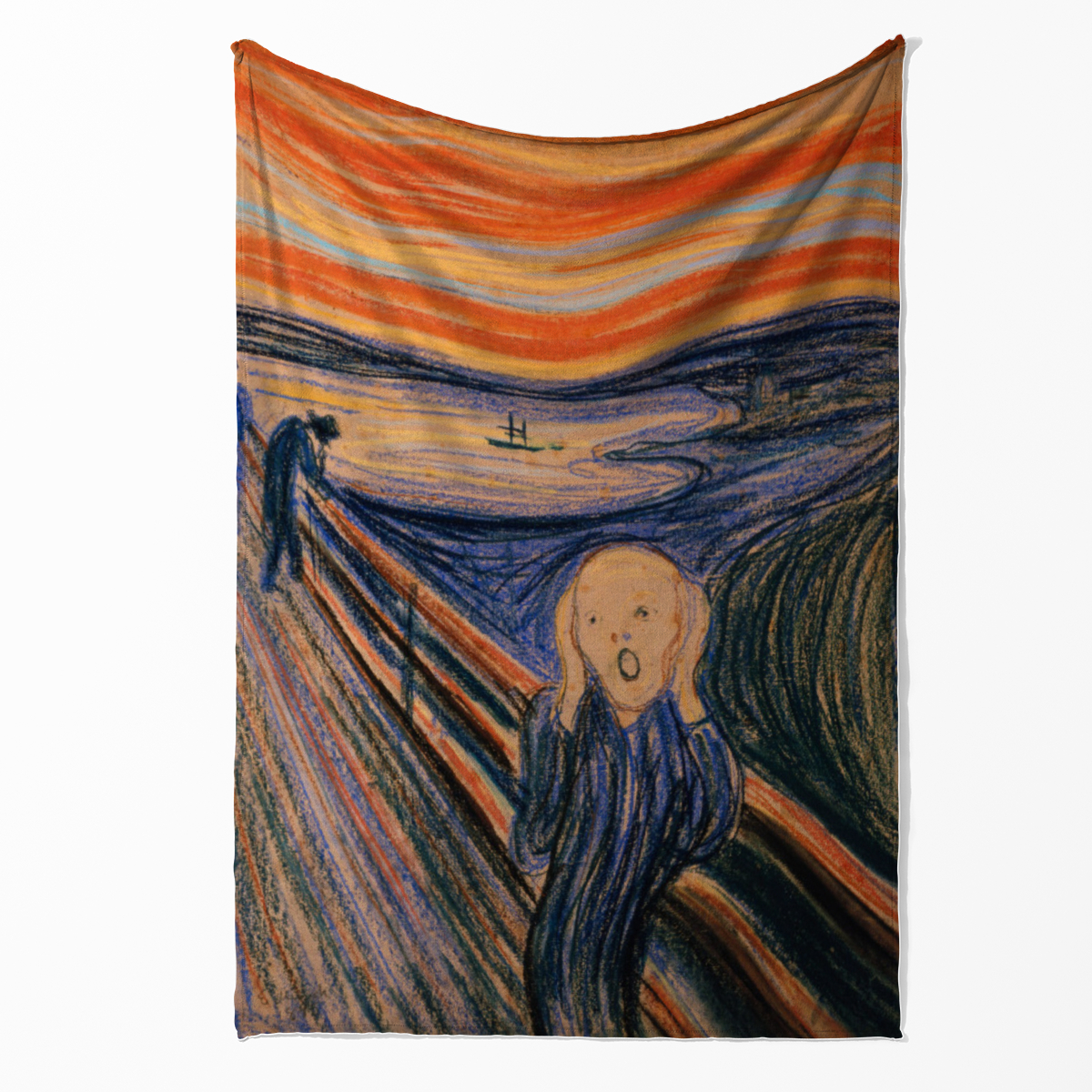 Kuscheldecke Der Schrei Munch