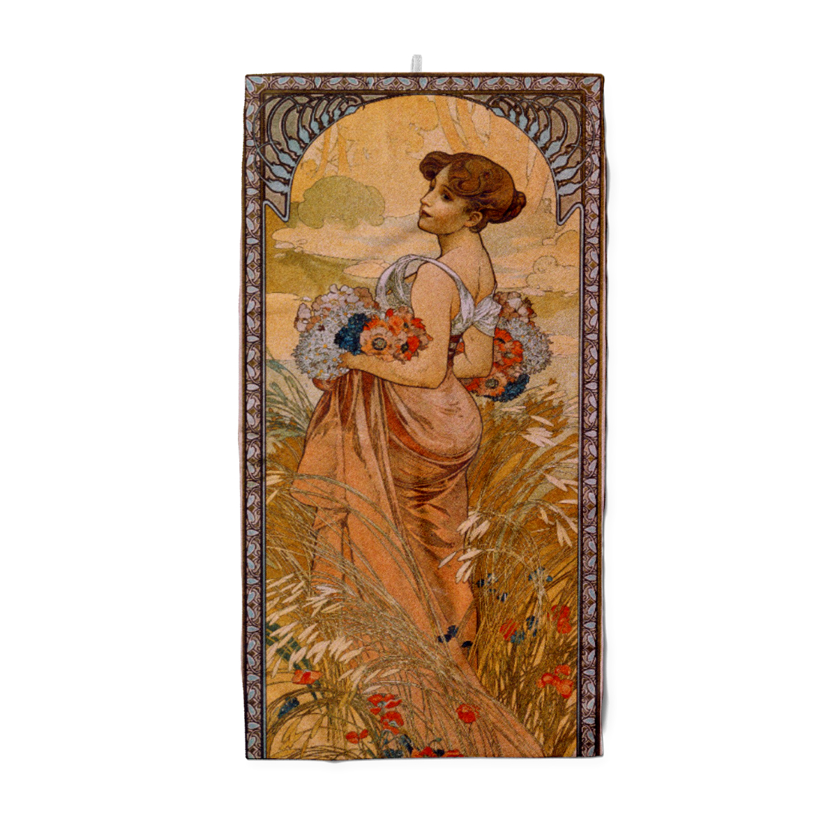 Handtuch Jahreszeiten: Der Sommer - Alfons Mucha