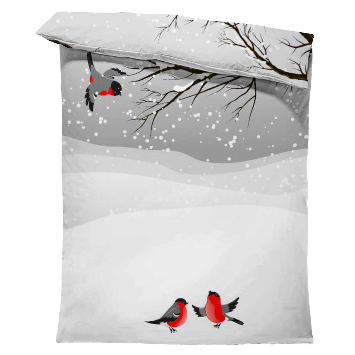 Bettwäsche-Set Snowbirds Baumwolle