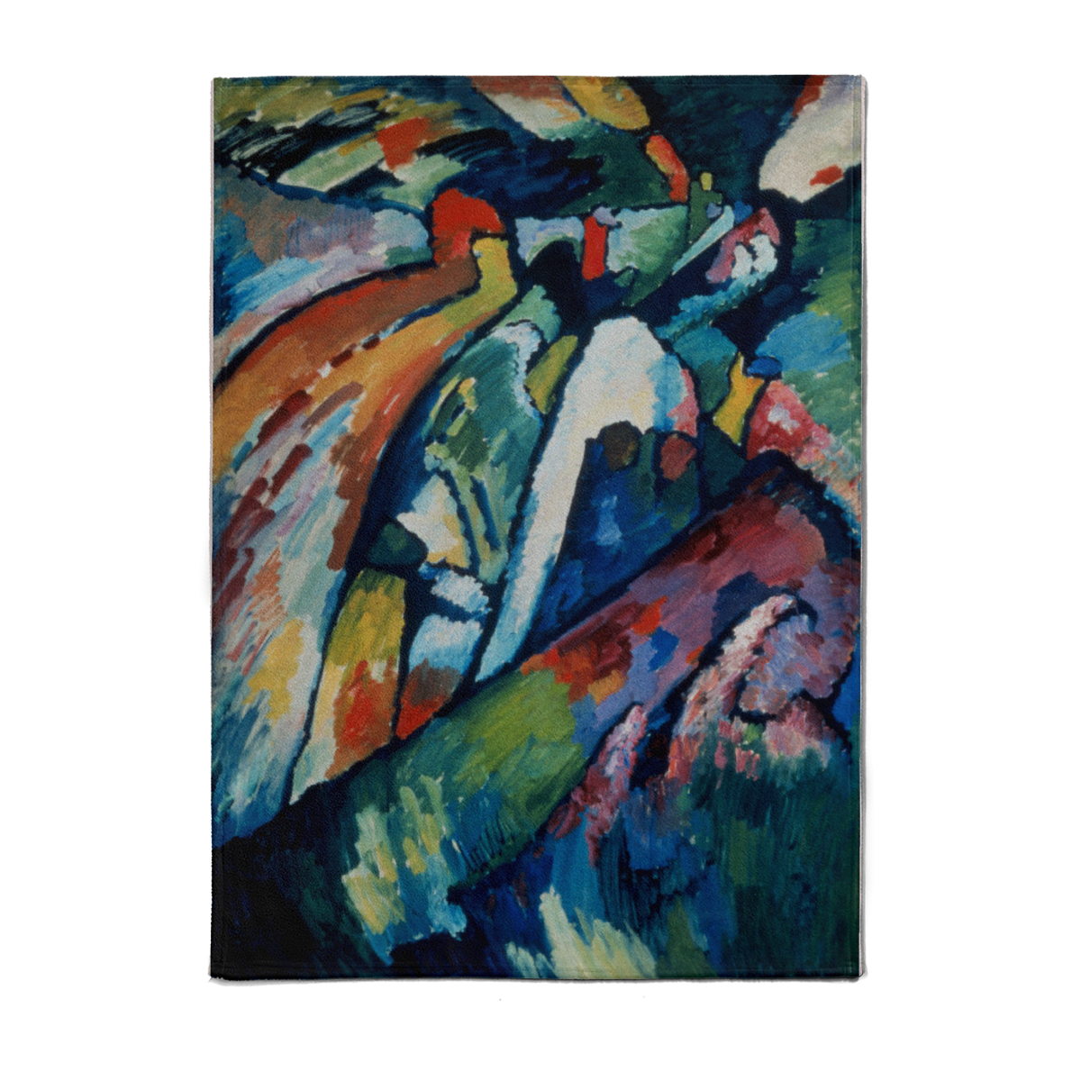 Fleece-Decke Kandinsky