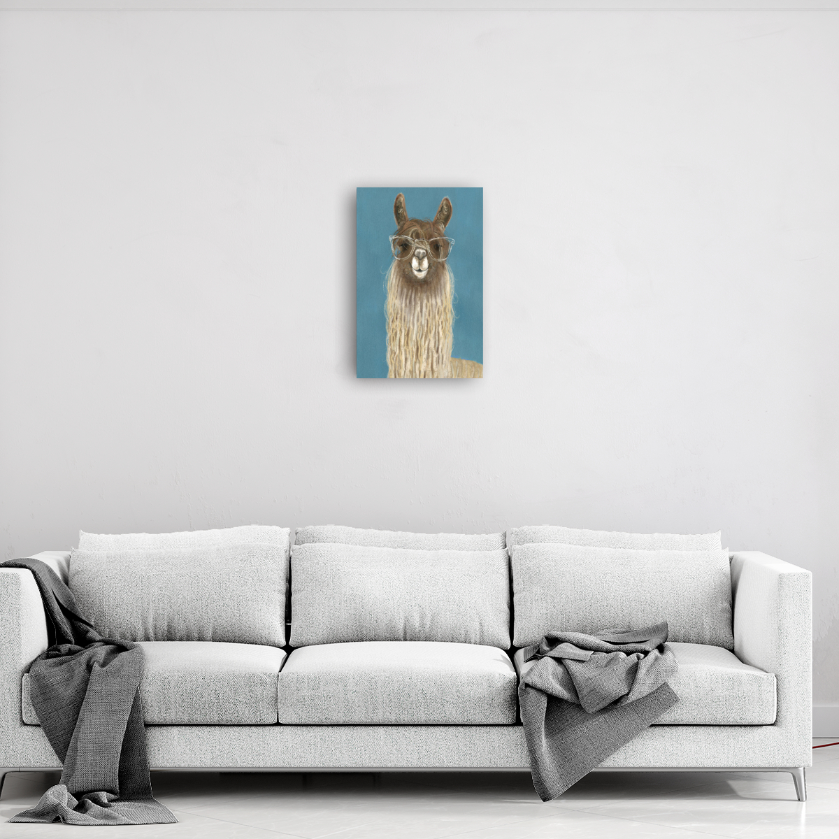 Premium-Leinwand Lama Premium-Leinwand Lama