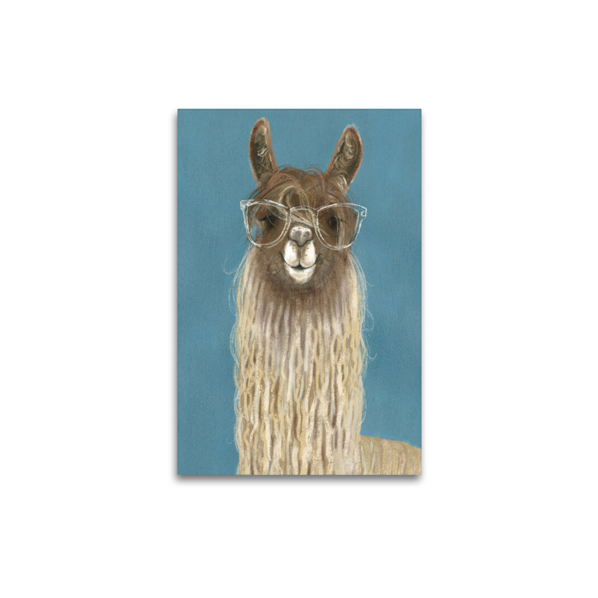 Premium-Leinwand Lama