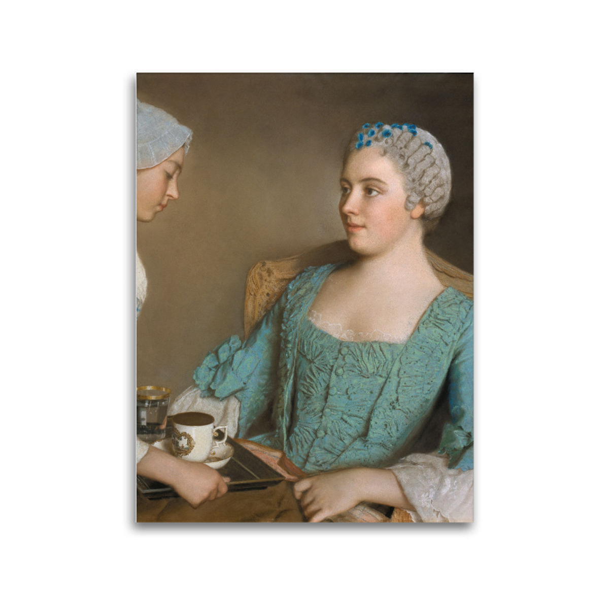 Premium-Leinwand Liotard