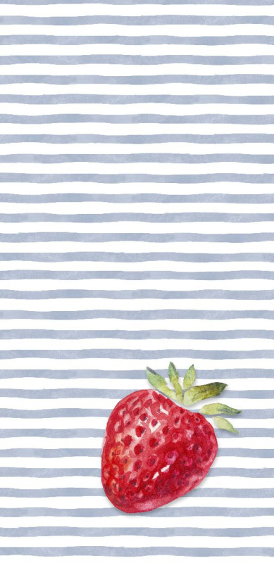 Strandtuch Strawberry Stripes