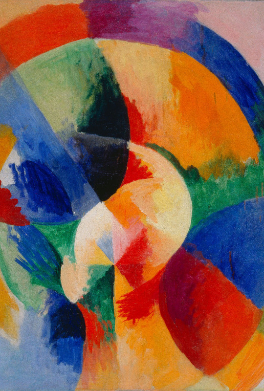 Motivbettwäsche Delaunay - Kreisformen, Sonne Baumwolle