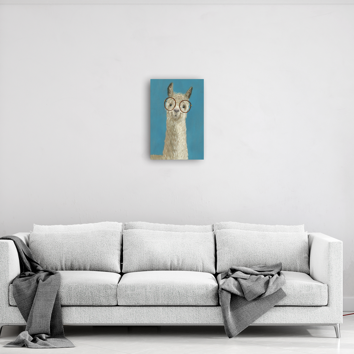 Premium-Leinwand Lama Premium-Leinwand Lama