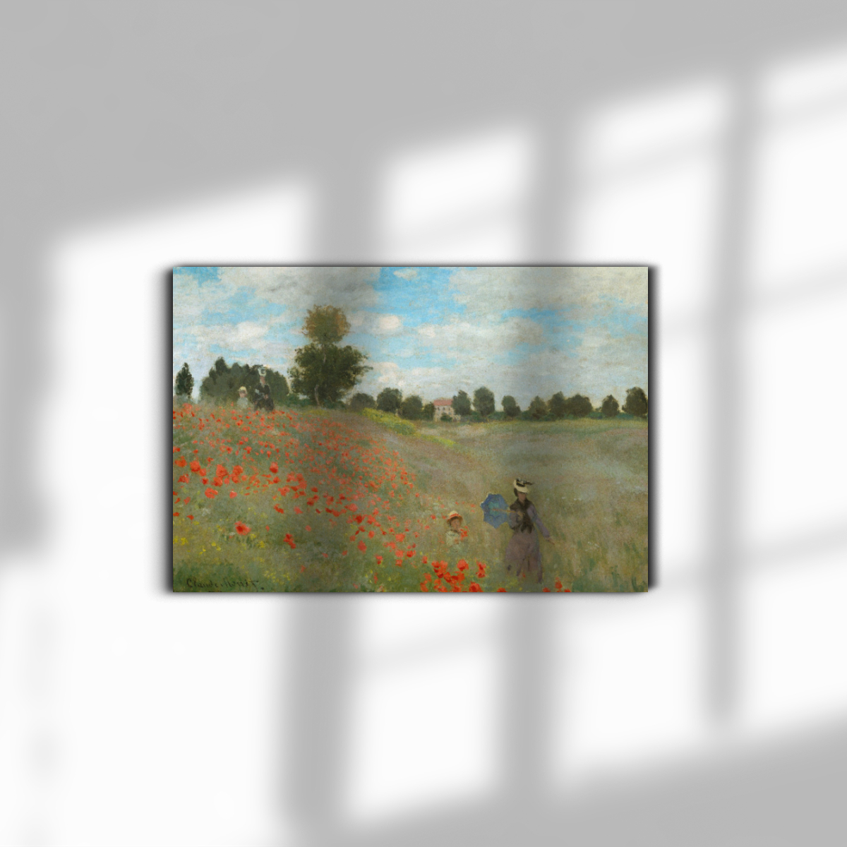 Premium-Leinwand Monet