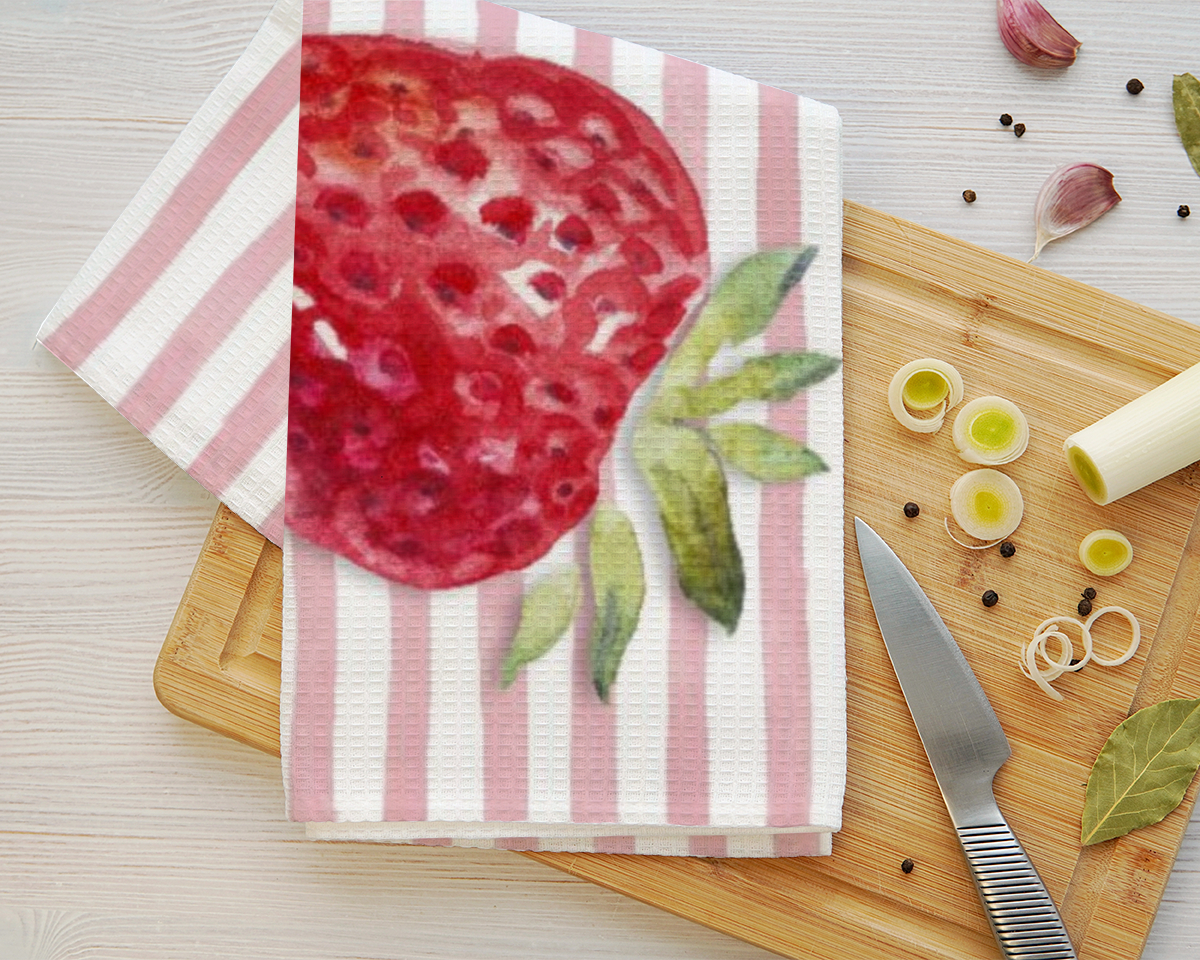 Geschirrtuch Strawberry Stripes