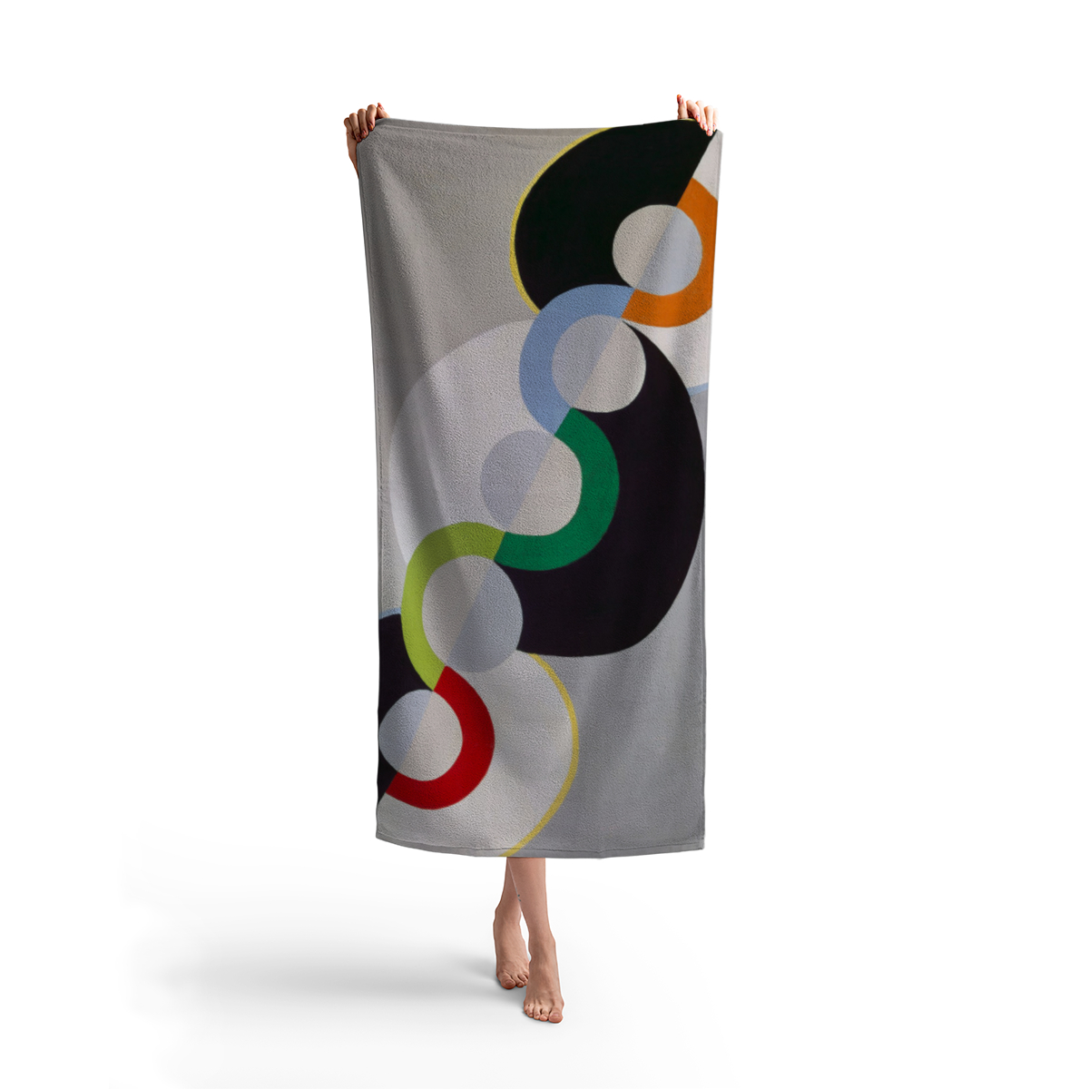 Badetuch Endloser Rhythmus - Robert Delaunay