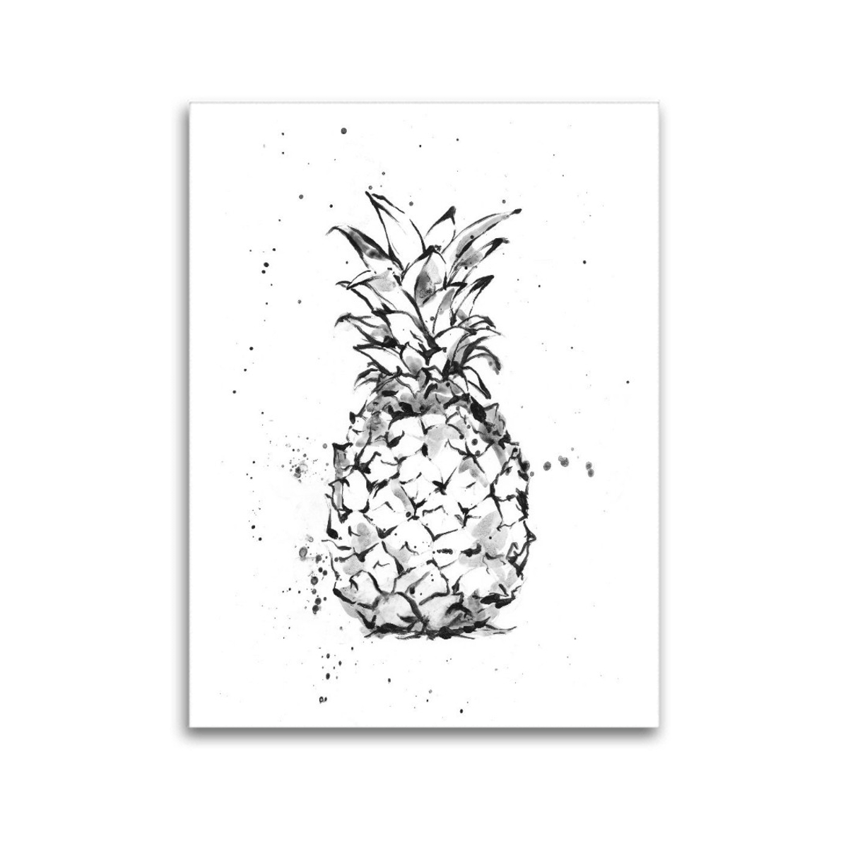 Premium-Leinwand Ananas