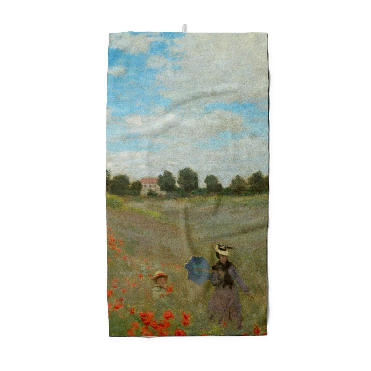 Badetuch Mohnfeld bei Argenteuil - Claude Monet