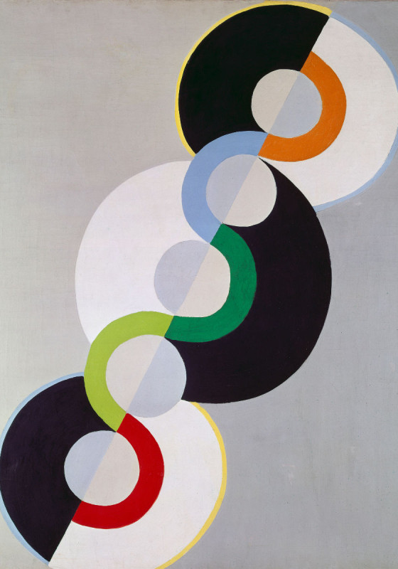 Duschvorhang Delaunay - Endloser Rhythmus