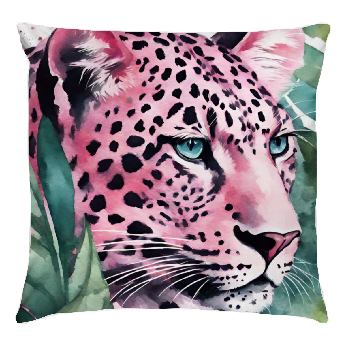 Bettwäsche-Set Pink Leopard Baumwolle