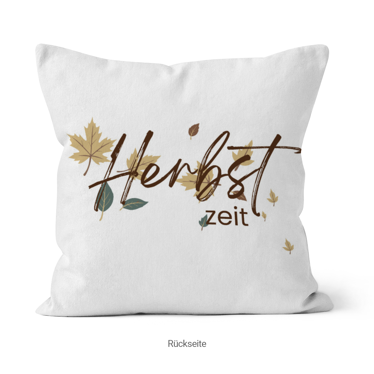 Samtkissenbezug Herbstzeit Samtkissenbezug Herbstzeit