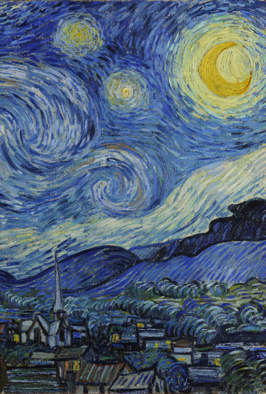 Motivbettwäsche Van Gogh - Sternennnacht Baumwolle