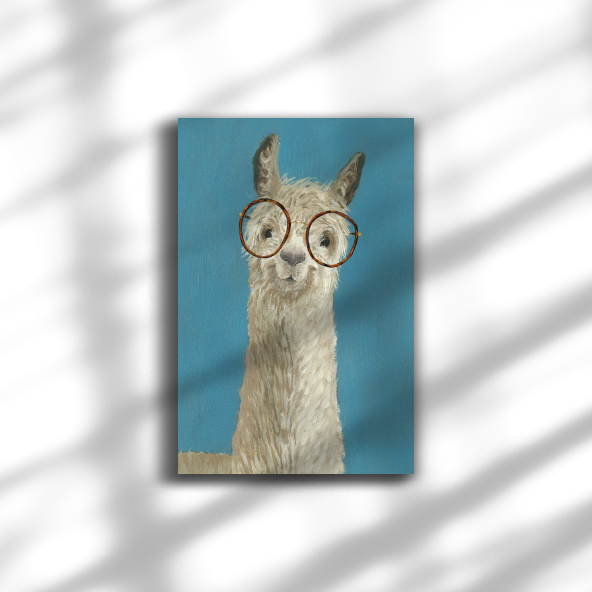 Premium-Leinwand Lama Premium-Leinwand Lama