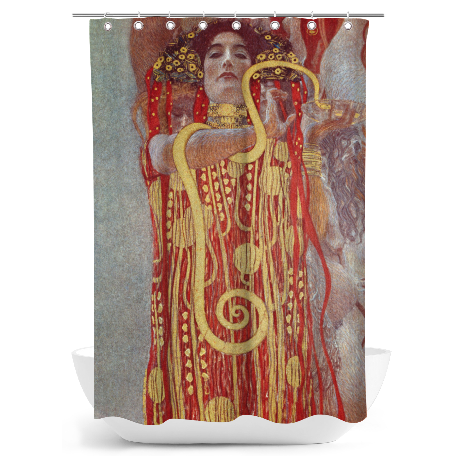 Duschvorhang Klimt - Hygieia