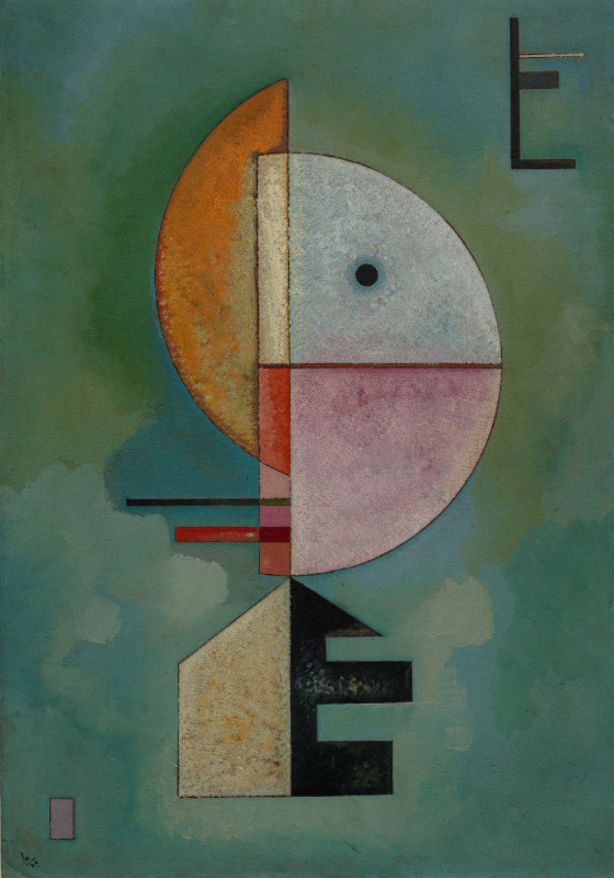 Duschvorhang Kandinsky - Empor