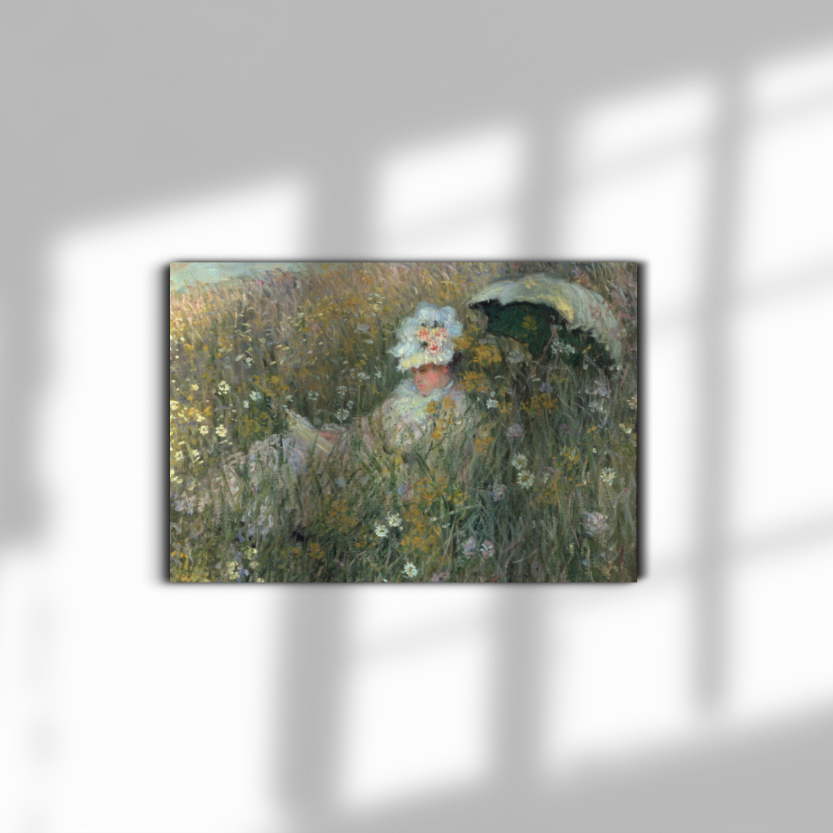 Premium-Leinwand Monet