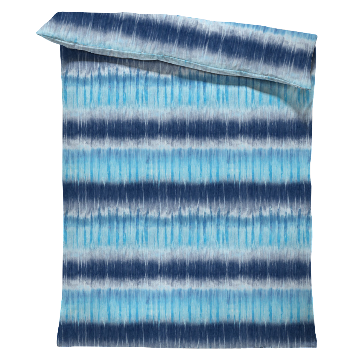 Bettwäsche-Set Batik-Streifen Mikrofaser