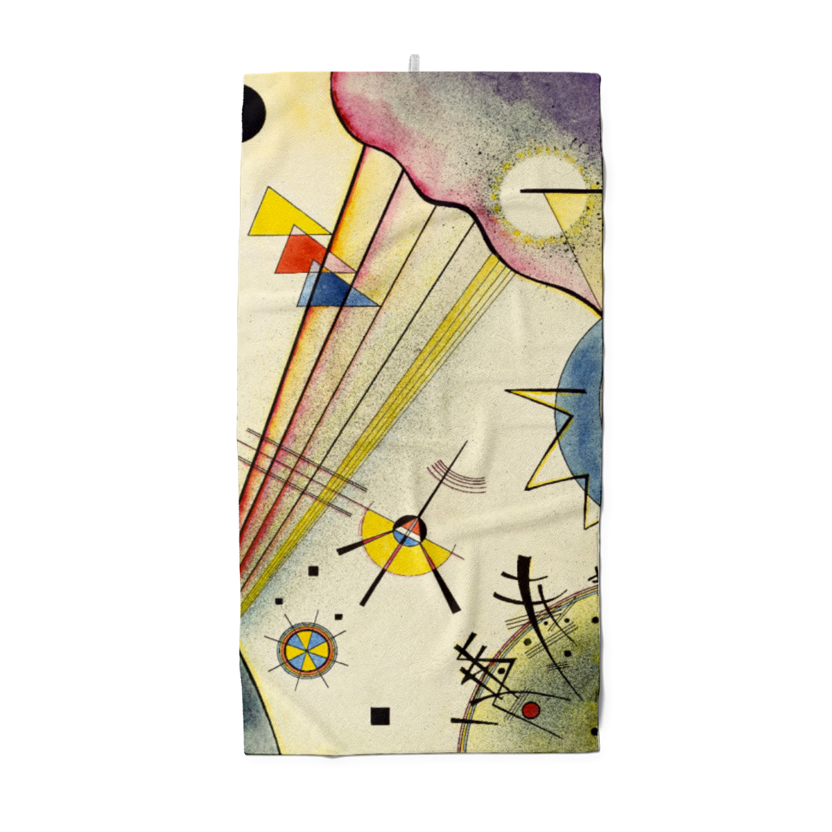 Duschtuch Deutliche Verbindung - Wassily Kandinsky