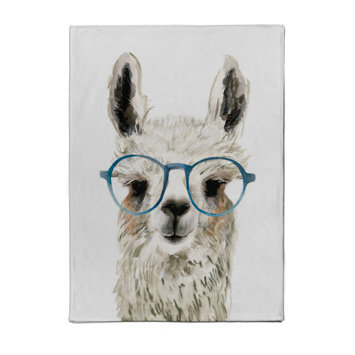 Fleece-Decke Lama