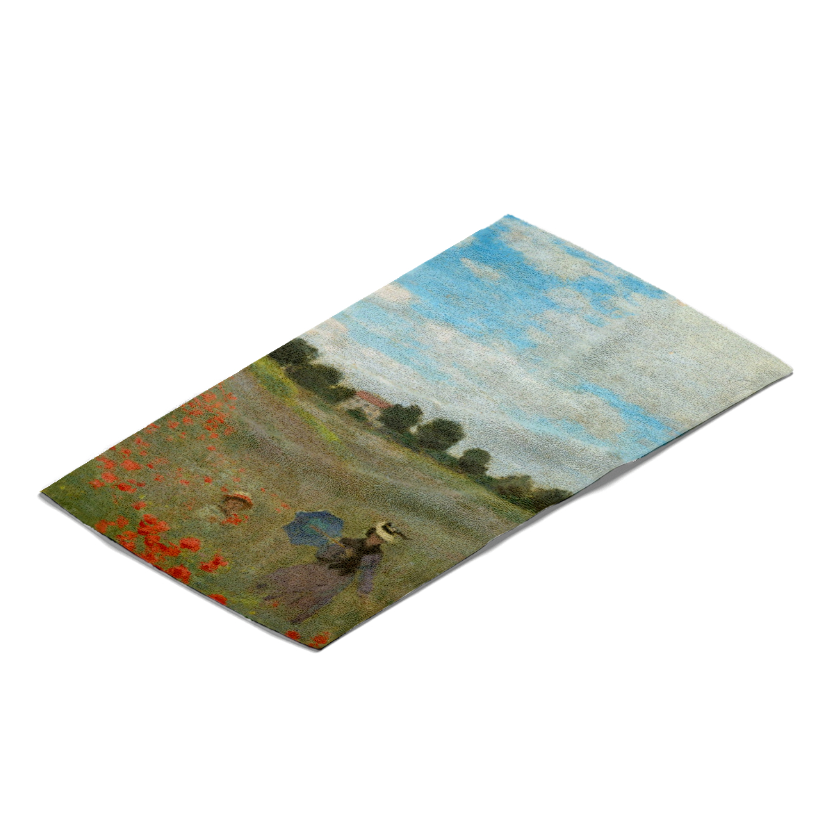 Duschtuch Mohnfeld bei Argenteuil - Claude Monet