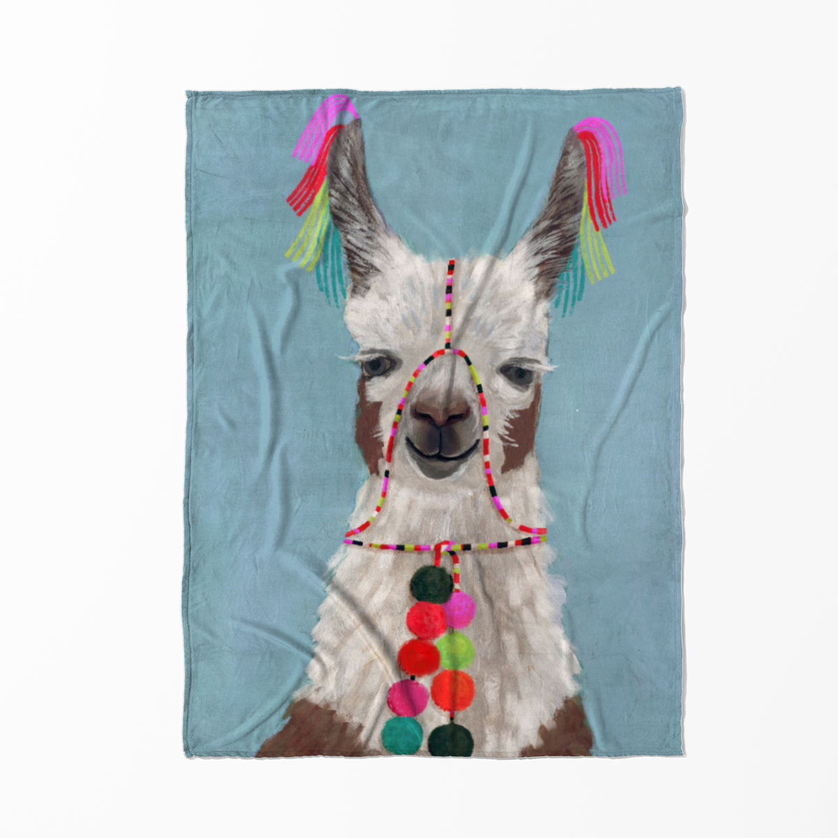 Kuscheldecke Lama III