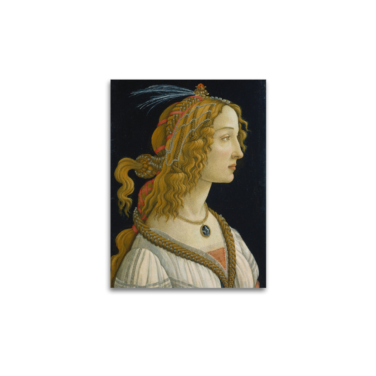 Premium-Leinwand Botticelli