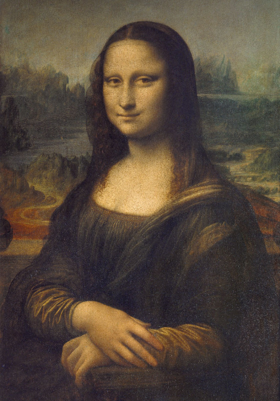 Duschvorhang Da Vinci - Mona Lisa