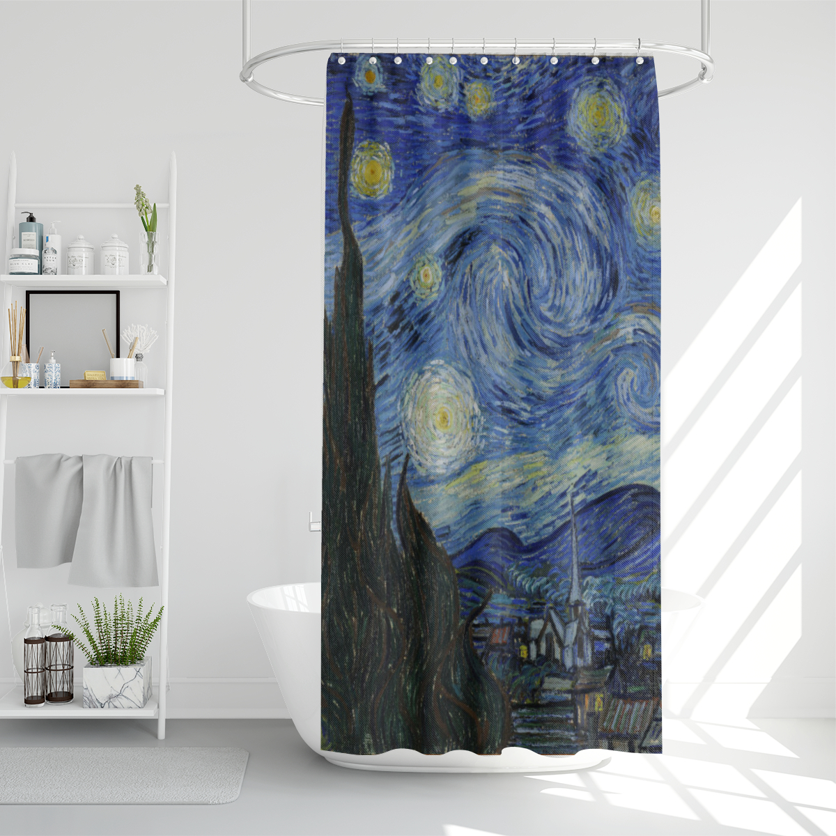 Duschvorhang Van Gogh - Sternennacht