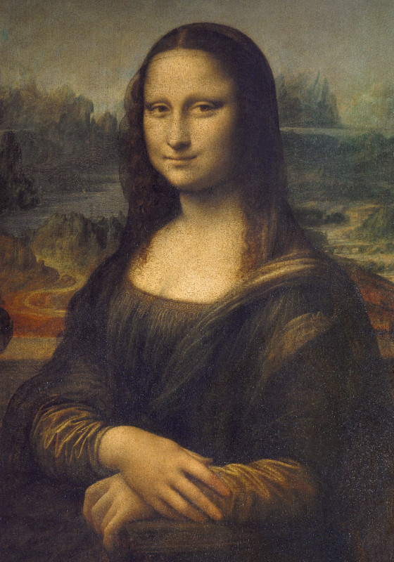 Kuscheldecke Mona Lisa Da Vinci