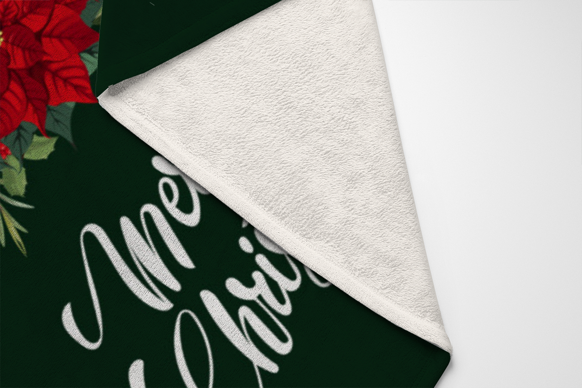 Wohndecke Merry capy christmas