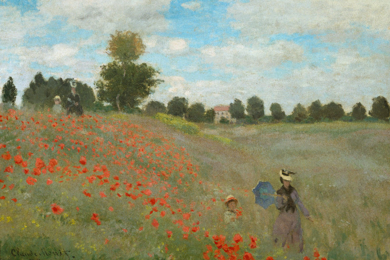 Premium-Leinwand Monet